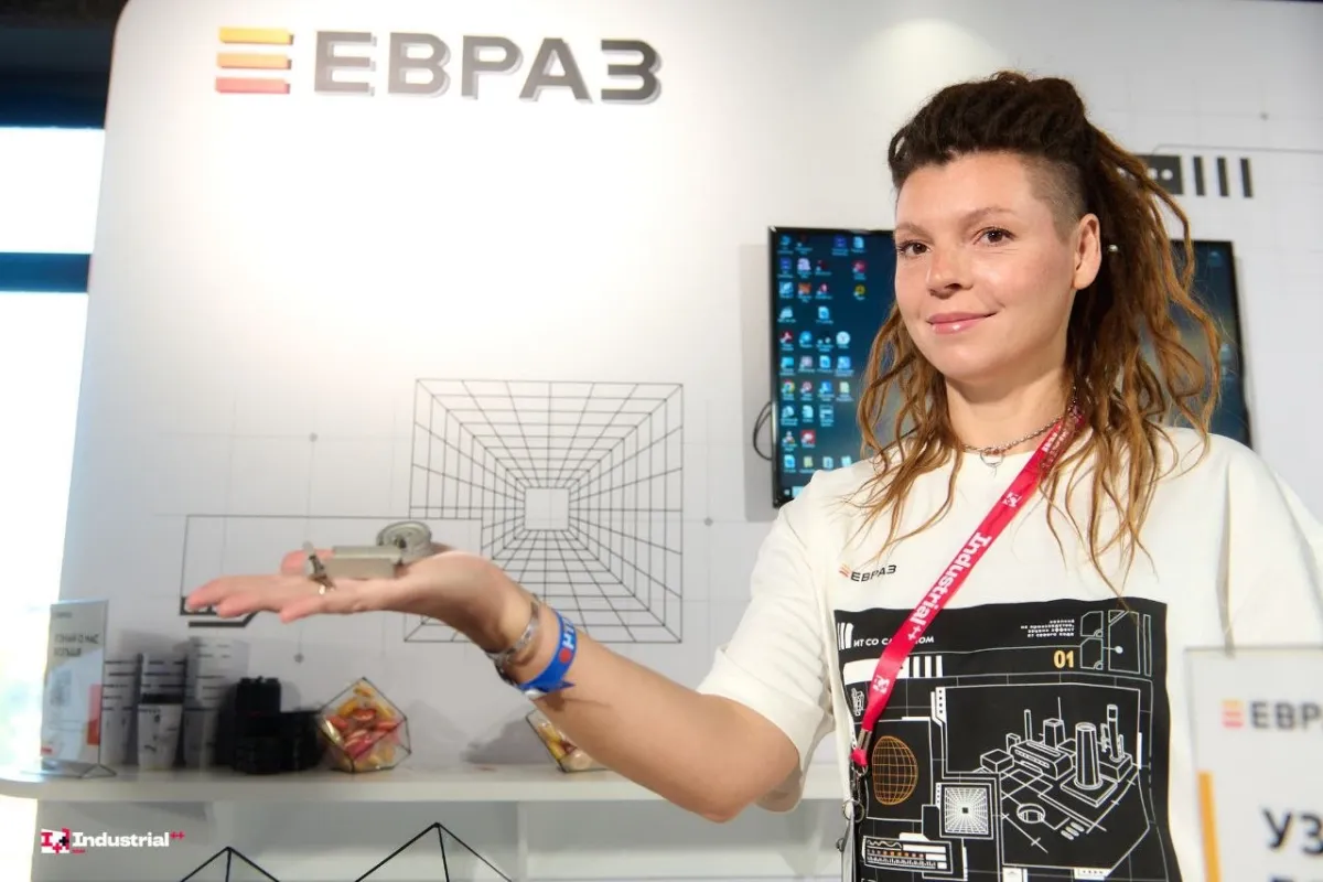 Промо-активность на стенде ЕВРАЗ
