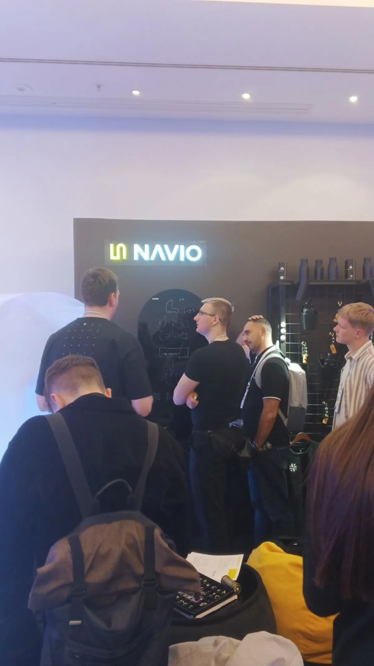 Активность на стенде Navio